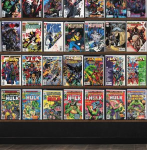 Huge Lot 150+ Comics with Action Comics, Wolverine, Weapon X & More!