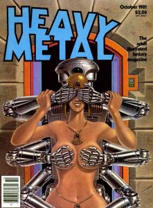 Heavy Metal #55 (Newsstand) VG ; HM | low grade comic October 1981 magazine