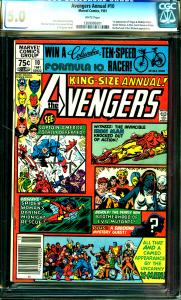 Avengers Annual #10 CGC Graded 5.0 1st Rogue & Madelyn Pryor