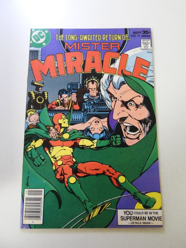 Mister Miracle #19 (1977) VF+ condition