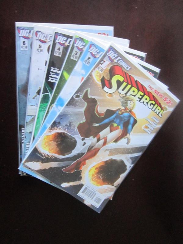 Supergirl (2011 5th Series) #1-6 - 9.0 - 2011