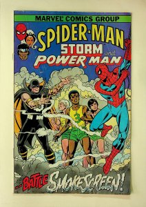 Spider-Man, Storm and Power-Man (1982, Marvel) - Good-  Amer. Cancer Soc. Promo.