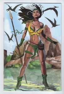 ?Marvel X-Men #1 (2021) Greg Horn Exclusive Rogue Virgin Variant Cover C {NM-}