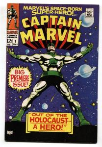 CAPTAIN MARVEL #1 First issue-1968-COSMIC MARVEL VF