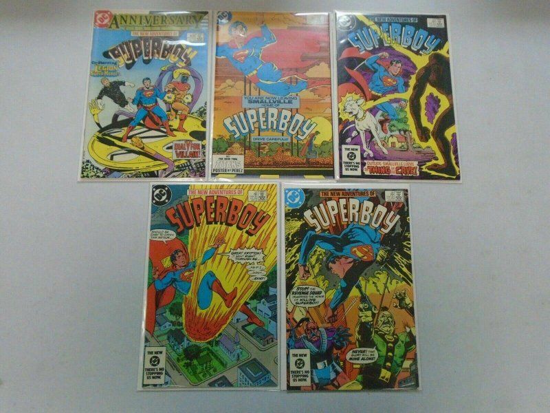 New Adventures of Superboy lot 45 different from #1-54+ Special 8.0 VF (1980-84)