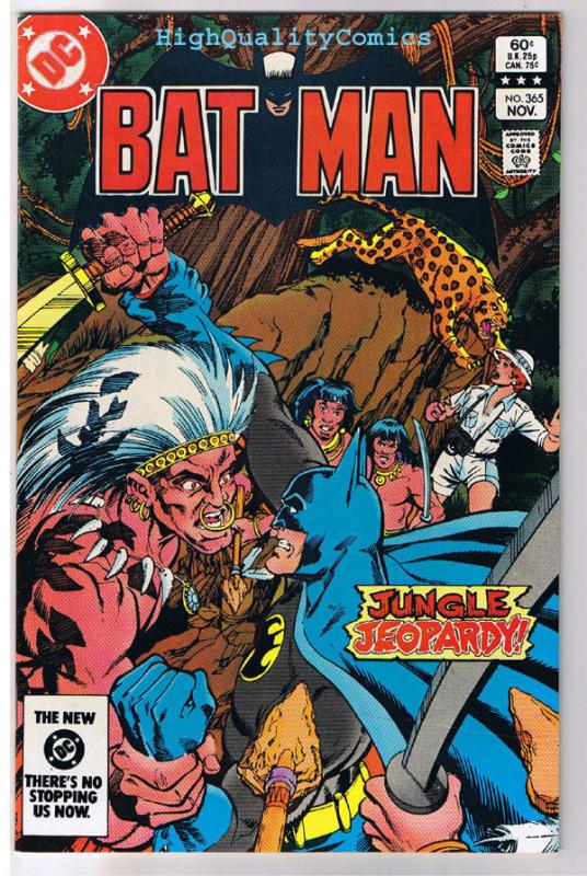 BATMAN #365, VF, Ruins, Alfredo Alcala, Newton, more BM in store