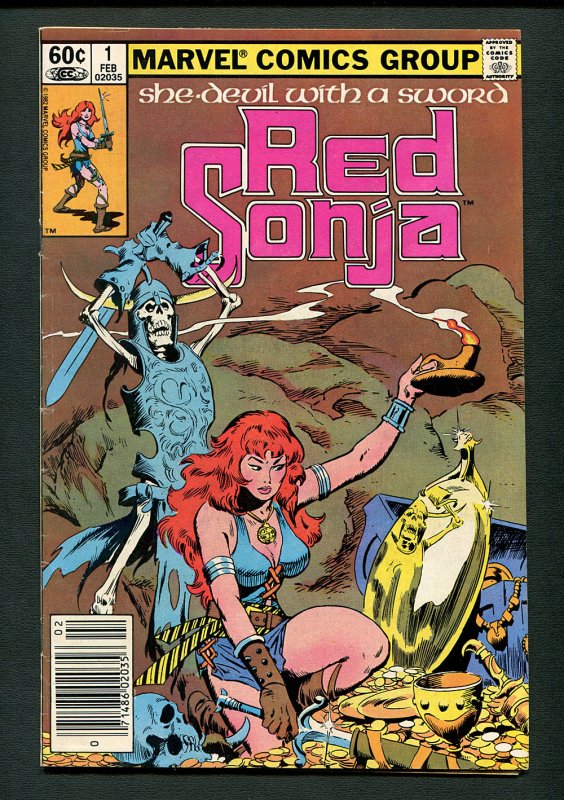 Red Sonja #1 #2 (SET)  (5.5 FN-) Newsstand /  2nd Series 1983