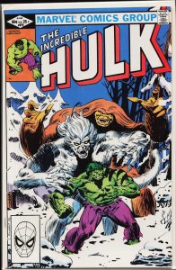 The Incredible Hulk #272 (1982) Hulk