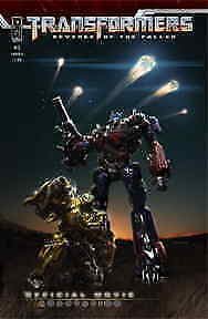 Transformers: Revenge of the Fallen Official Movie Adaptation #1A FN; IDW | we c 