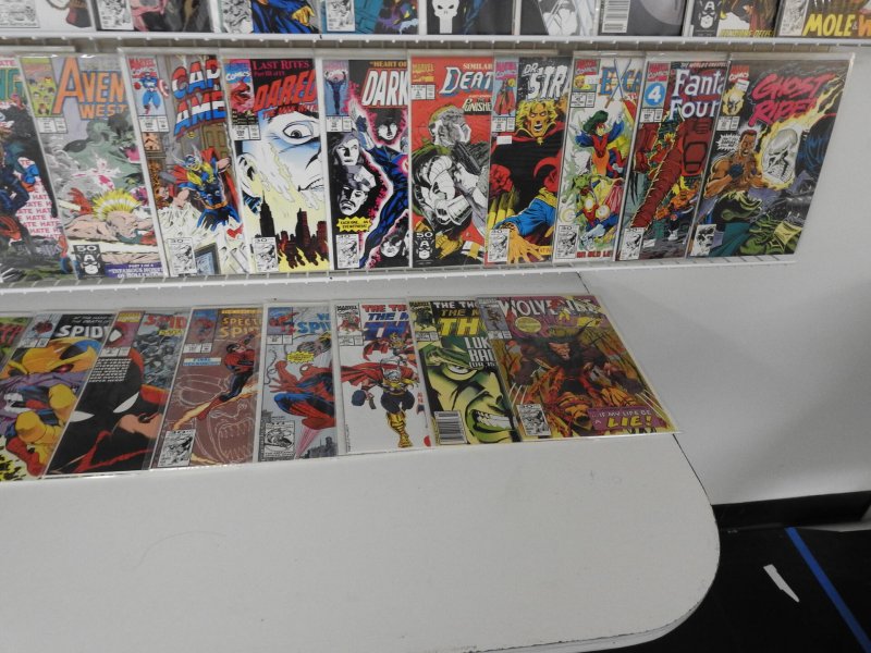 Huge Lot 140+ Comics W/ Defenders, Hulk, Spider-Woman, ROM+ Avg Fine Condition!