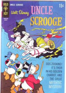 Uncle Scrooge, Walt Disney #82 (Aug-69) VF High-Grade Uncle Scrooge