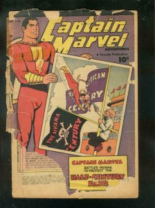 CAPTAIN MARVEL ADVENTURES #110-'50-CC BECK VARIANT COPY FR