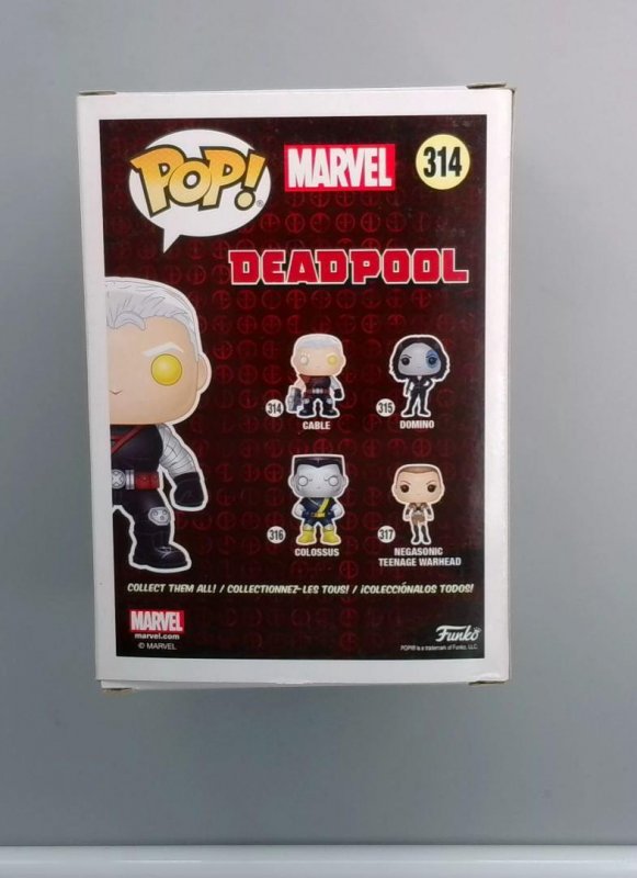Funko Pop! Cable #314, Deadpool, Bobble-Head Figure