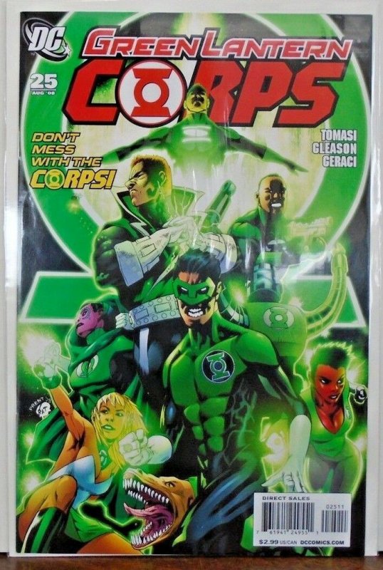 *Green Lantern Corps V1 (2006) #1-25 (25 books)