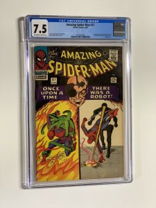 Amazing Spider-man 37 cgc 7.5 ow/w pages marvel 1966