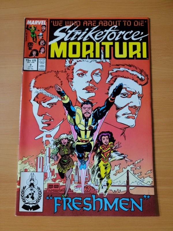 Strikeforce Morituri #8 ~ DOLLAR BIN ~ 1987 Marvel Comics 