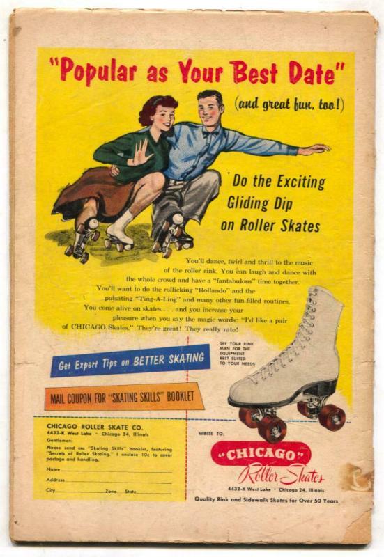 Katy Keene #44 1959- Fashions- missing centerfold