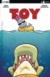 Toy #4B VF ; Keenspot | Print Run: 155 Jaws Movie Tribute