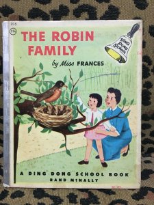 The Robin Family & Hiawatha - Little Golden Type Children's Books 1950/1954 VG