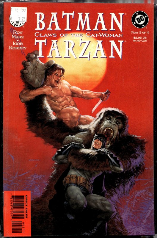Batman / Tarzan: Claws of the Cat-Woman #2 (1999) Tarzan