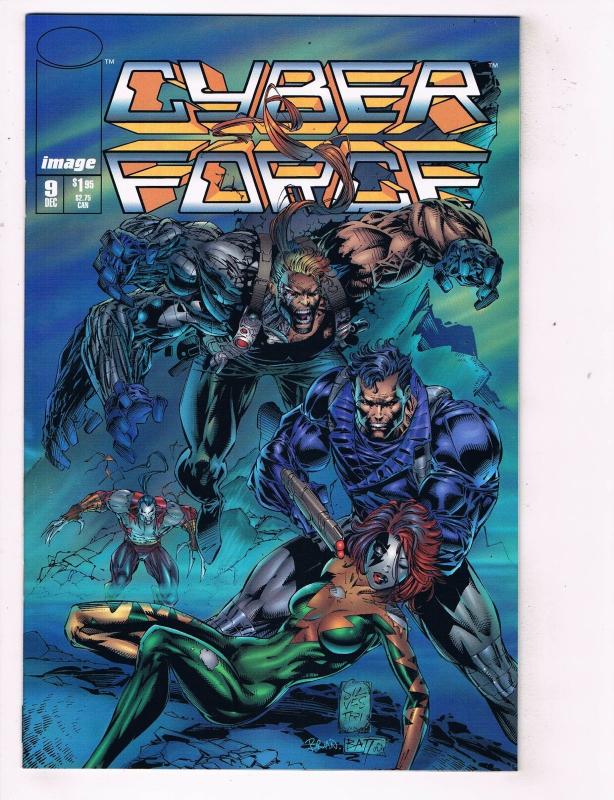 Cyberforce (1993 2nd Series) #9 Image Comic Book Todd McFarlane HH4 AD38