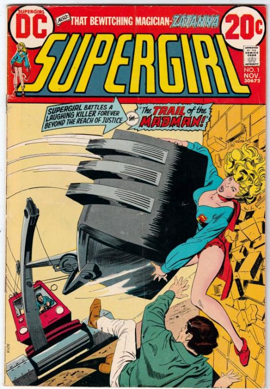 Supergirl #1 (Nov-72) FN/VF+ High-Grade Super Girl (Linda Danvers)
