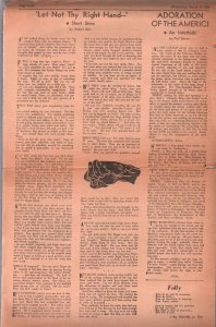 MS. #1 1940-early underground newspaper-spicy films-censorship-1st issue-G