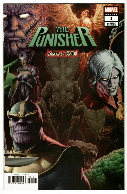 Punisher Annual #1 Connecting Variant (Marvel, 2019) NM