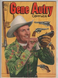 Gene Autry Comics #63 (May-52) FN/VF Mid-High-Grade Gene Autry