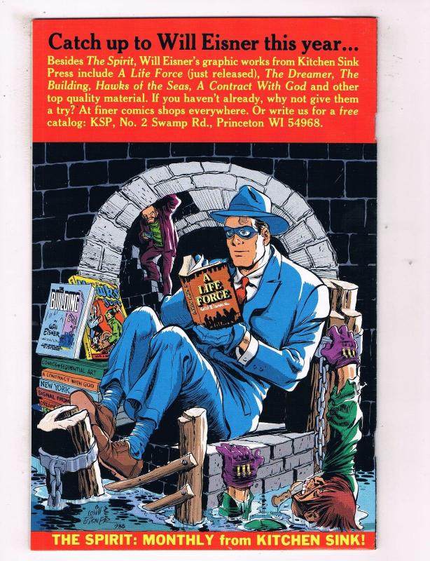 The Spirit #48 VF Kitchen Sink Comix Comic Book Will Eisner 1983 DE40 AD14