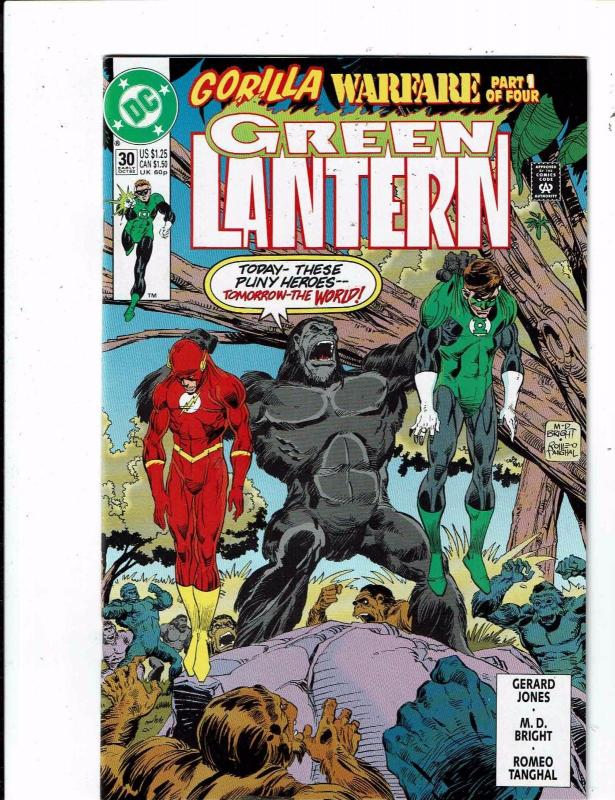 6 Green Lantern DC Comic Books # 25 30 31 45 52 53 Batman Flash Arrow J218