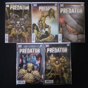 Predator 1 2 3 4 5 Complete Series Ed Brisson Marvel 2023 NM