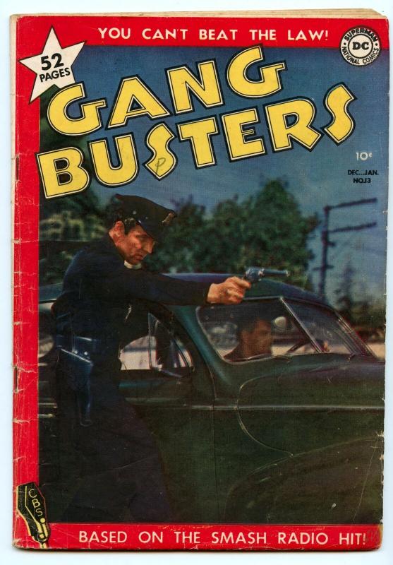 Gang Busters 13 Jan 1950 GD-VG (3.0)