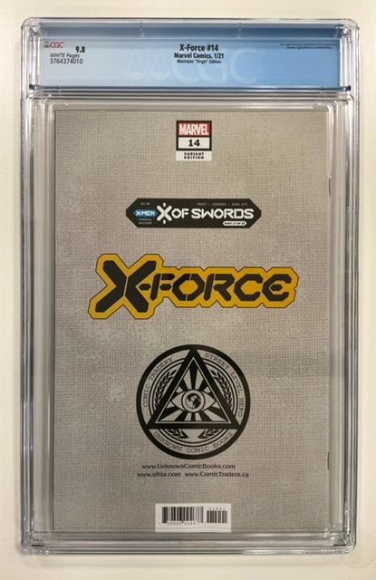 X-Force #14 Mastrazzo Virgin CGC 9.8