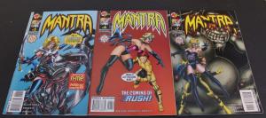 Malibu Comics Lot of 3- MANTRA Ultraverse # 5 & 6 & 7 ~~ F/VF (SIC613)