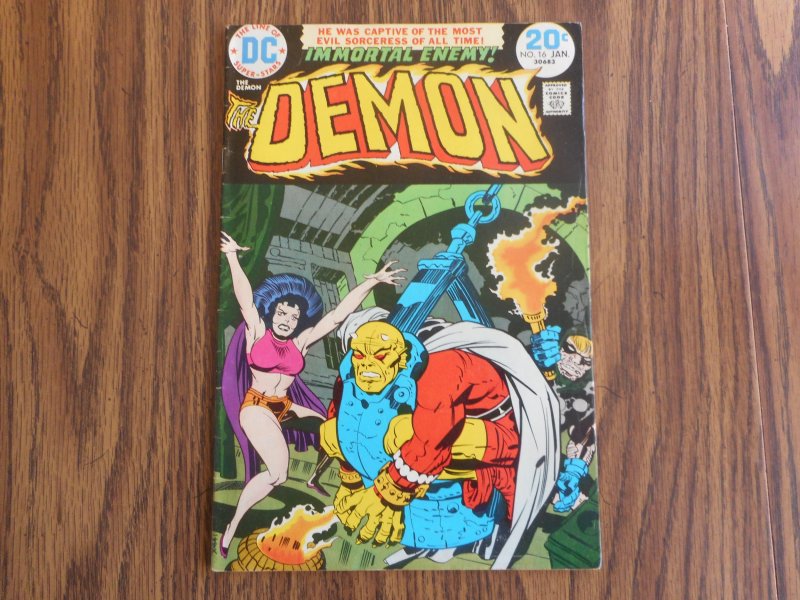 THE DEMON # 16  KEY LAST ISSUE!!! HIGHER GRADE GEM WOW!!