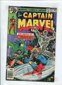 CAPTAIN MARVEL #61 (7.0) *FISHERMAN* WRATH OF CHAOS 1979