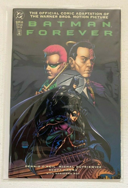 Batman Forever #0 DC Official Movie Adaptation 6.0 FN (1995) Newsstand