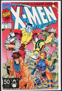 X-Men #1 Colossus and Gambit Cover (1991) X-Men [Key Issue]