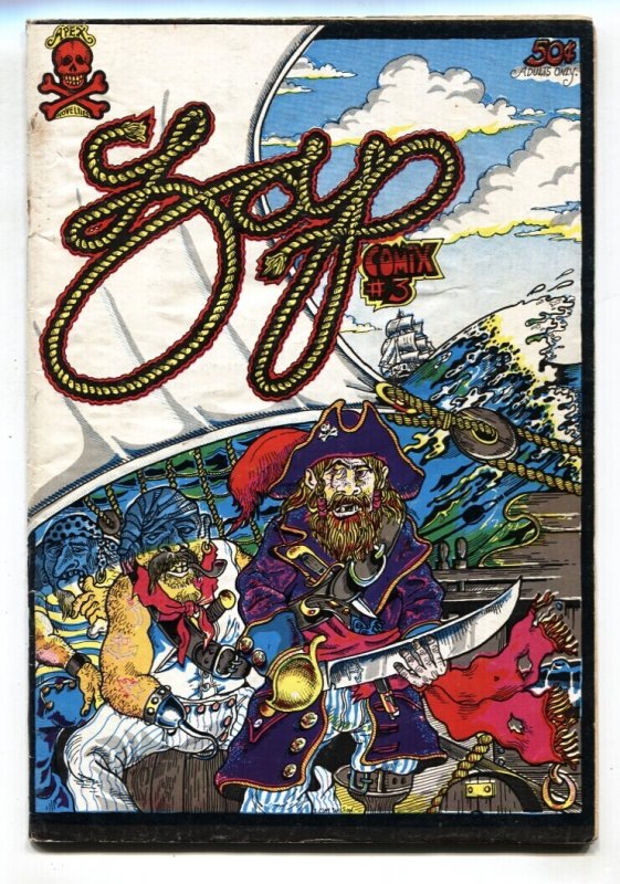 Zap #3  1968 - Apex Novelty  -VG - Comic Book