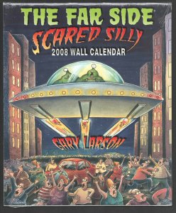 Far Side Calendar 2008-Scared Silly Calendar by Gary Larson-Unopened in origi...