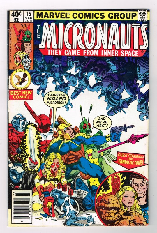 Micronauts #15 (1980)