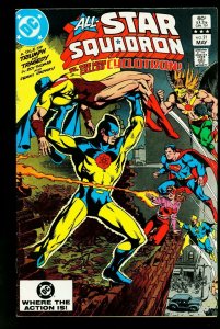 All-Star Squadron #21 1983- 1st DEATHBOLT- Dc comics- Arrow TV series- VF-