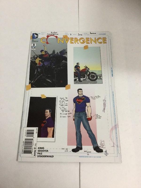 Convergence 3 Kuder 1:100 Variant Nm Near Mint DC Comics