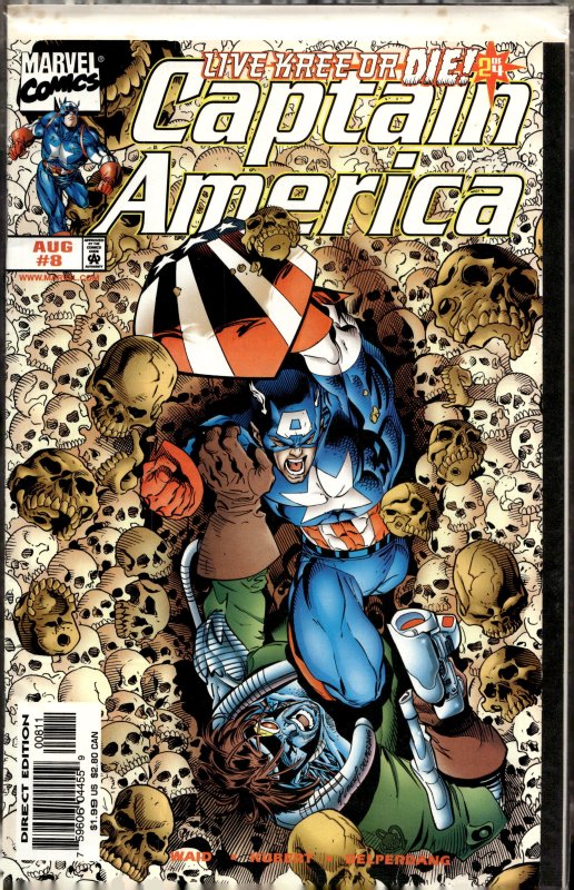 Captain America #8 (1998) Captain America [Key Issue]