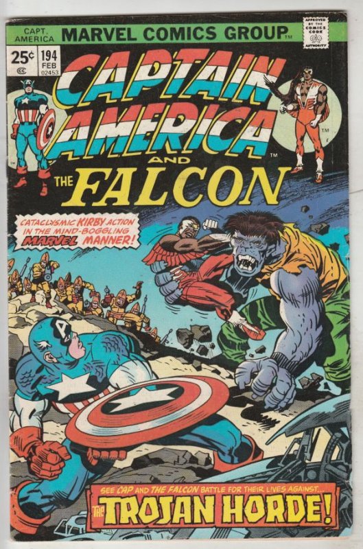 Captain America #194 (Feb-76) NM- High-Grade Captain America