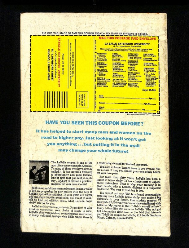 Avengers #122 See Description (Qualified)