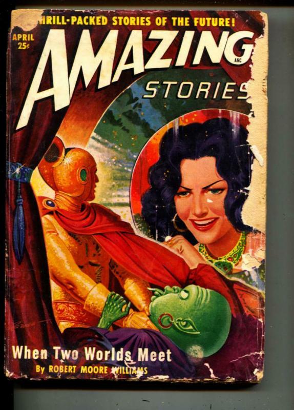 Amazing Stories-Pulp-4/1950-Robert Moore Williams-Paul Lohrman