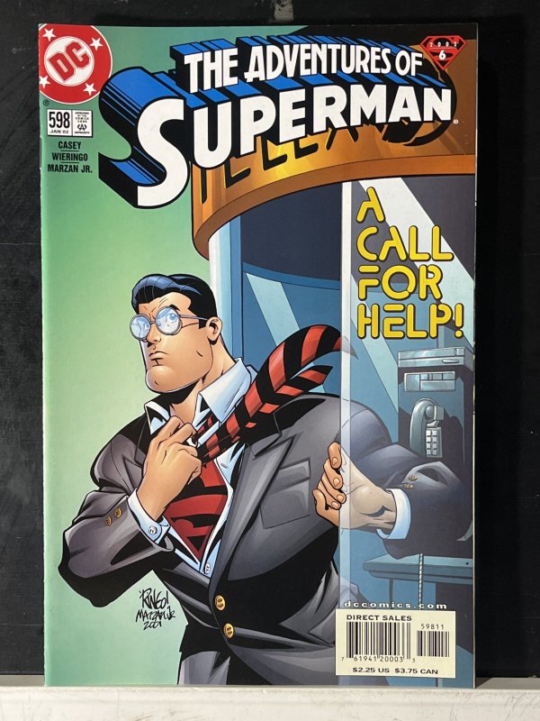 Adventures of Superman #598 Direct Edition (2002)