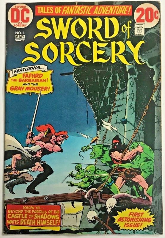 SWORD OF SORCERY#1 FN/VF 1973 BRONZE AGE COMICS